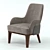 Elegant Gill Armchair 3D model small image 3