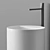 Simplo: Elegant and Functional Sink 3D model small image 2