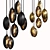 Elegant Pendant Light Set - Dias Lampatron 3D model small image 1