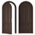 Elegant Arch Door Collection 3D model small image 3