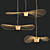 Versatile Vertigo Pendant Lights 3D model small image 1