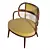 Tropical Temptation: Havana Armchair 3D model small image 6