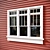 Optimized Exterior Windows v.11 3D model small image 2