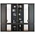Sevilya Vitrina: Elegant and Spacious Fitted Display Cabinet 3D model small image 3