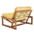 Afra Tobia Scarpa Lounge Chairs 3D model small image 6