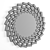 Silvery Elegance: Lileas Glam Wall Mirror 3D model small image 2