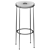 Sleek High Bar Stool 3D model small image 3