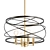 Elegant Florence VL5092 Pendant Chandelier 3D model small image 1