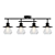 Sleek Dark Bronze Track Lighting 3D model small image 1