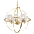 Modern Luxury Pendant Chandelier 3D model small image 1