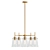 KAWOTI 24 Dimmable Bronze Chandelier 3D model small image 1