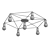 Elegant Ceiling Chandelier 97896 3D model small image 2