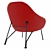 Elegant Proinha Armchair by Fernando Jaeger 3D model small image 2