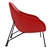 Elegant Proinha Armchair by Fernando Jaeger 3D model small image 4