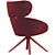 PEACH Modern Armchair 3D model small image 4