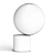 Elegant Cosmo Round Cricket Table Lamp 3D model small image 2