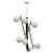 Elegant LED Foyer Chandelier 3D model small image 1