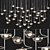 Elegant Jackie O Chandelier 3D model small image 2