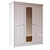 Wardrobe from RIVIERA collection. 

RIVIERA 3-Door Wardrobe 3D model small image 2