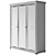 Wardrobe from RIVIERA collection. 

RIVIERA 3-Door Wardrobe 3D model small image 3