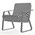 Elevate Your Space with the Stylish Moon Chair 3D model small image 6