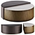 Elegant Marble Coffee Table 3D model small image 2