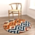 Round Rugs Set: Variety of Designs 3D model small image 2