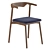 Scandinavian Inspired Pala Chair 3D model small image 1