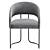 Modern Chair ALLEN: 2 Color Options 3D model small image 4