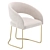 Modern Chair ALLEN: 2 Color Options 3D model small image 5