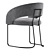 Modern Chair ALLEN: 2 Color Options 3D model small image 6