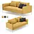 Horm Dizzy Sofa C: Stylish Modular Seating 3D model small image 4