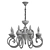 Zefiro Pendant Chandelier - Elegant Lighting Fixture 3D model small image 2