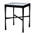 Bodhi 20" Metal End Table 3D model small image 1