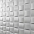 3D Decor Wall Panel - 30x30cm 3D model small image 6