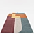 Versatile Set of 6 Rugs with Multiple Textures 3D model small image 6