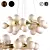 Modern LED Hanging Pendant with Magic Bean Design 3D model small image 6