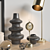 Elegant Decoration Set 3D model small image 2