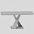 X-Form2 Dining Table by Arch Faktura - Customizable Options 3D model small image 3