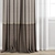 Premium Polygonal Curtain Model 3D model small image 2