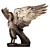 3D Eagle Hawk Sculpture 3D model small image 1