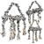 Industrial Rope Island Chandelier 3D model small image 5