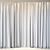 Sleek 4K Textured Minimalistic Curtain 3D model small image 3