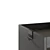 Black Mobile Cabinet with Drawers | Ikea Uppspel 3D model small image 3