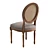 Elegant Duffield Chair in Sand Gray 3D model small image 4