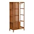 Bohemian Bamboo Sliding Wardrobe 3D model small image 1