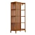 Bohemian Bamboo Sliding Wardrobe 3D model small image 3