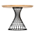 Turin Dining Table: Elegant and Functional 3D model small image 2