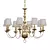 Eichholtz Bourbon Collection Chandelier 3D model small image 1