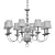 Eichholtz Bourbon Collection Chandelier 3D model small image 2